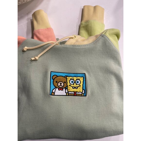 Teddy Fresh x Sponge Bob Sweat Shirt Sz M - Picture 1 of 13